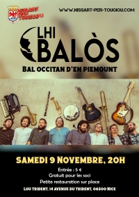 Dissata 9 de nouvembre, Baleti me &quot;Lhi Balòs&quot;