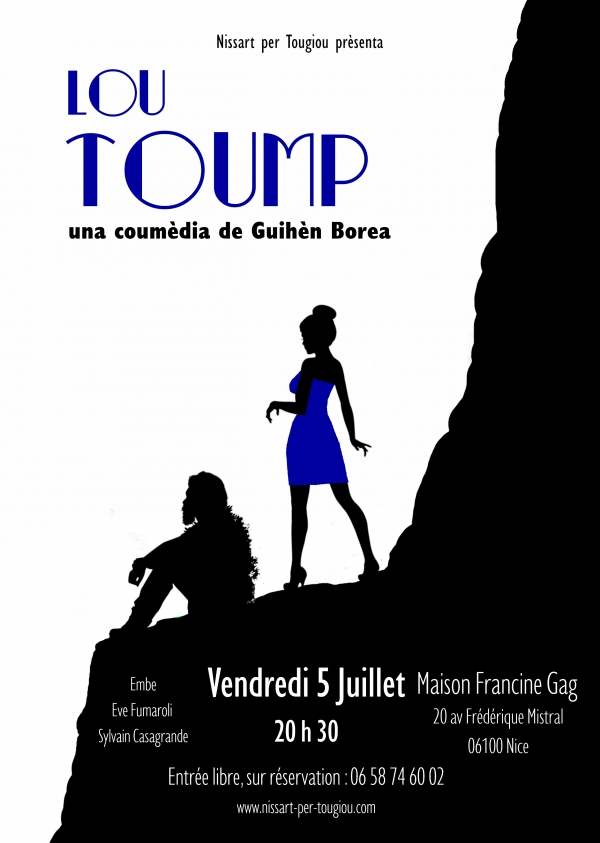 Divendre 5 de la madalena (julhet), Représentation de &quot;Lou Toump&quot; pour la &quot;Salade Niçoise&quot;